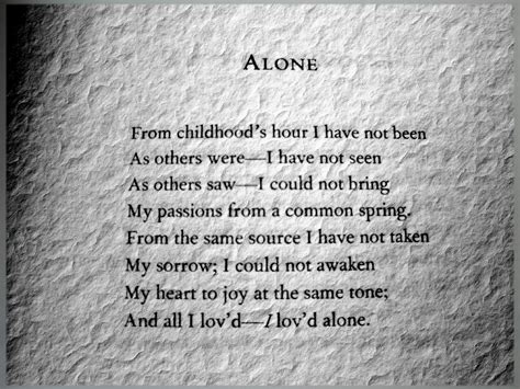 Edgar Allan Poe Short Poems