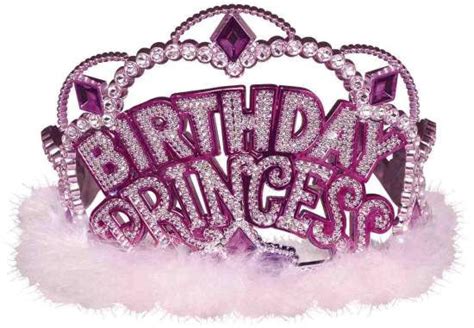 Birthday Princess Fuzzy Pink Tiara Zurchers
