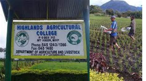 Highlands Agriculture College Hac Courses And Fees For 2022