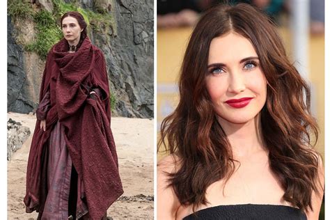 What The Game Of Thrones Cast Looks Like In Real Life Elle Melisandre Carice Van Houten