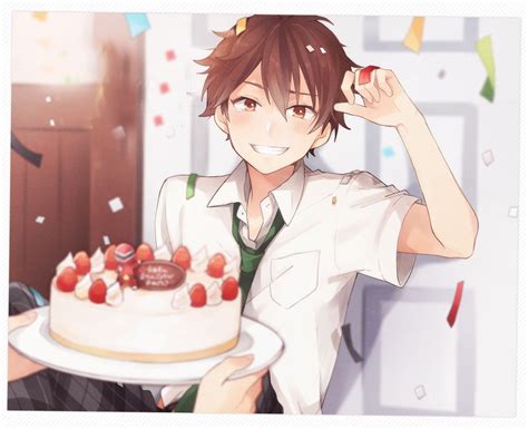 Imágenes De Anime Feliz Cumpleaños Tarjetas De Felicitacion