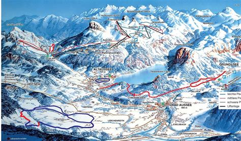 Ausseerland Salzkammergut Ski Holidays Piste Map Ski Resort Reviews