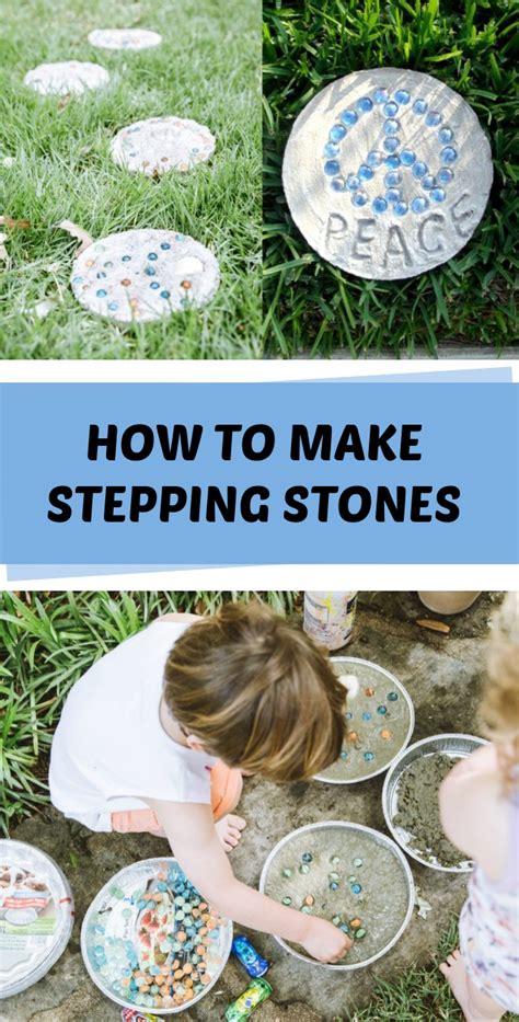 How To Make Diy Concrete Stepping Stones Craft