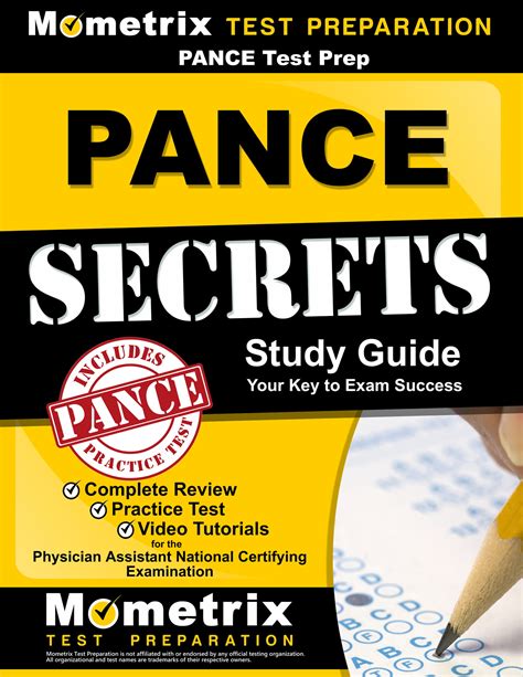 Pance Prep Review Pance Secrets Study Guide Pance Review For The