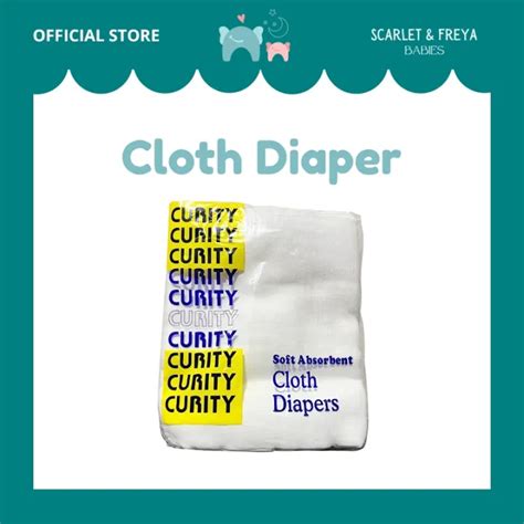 Curity Gauze Cloth Diaper Original 1 Dozen12pcs Lazada Ph