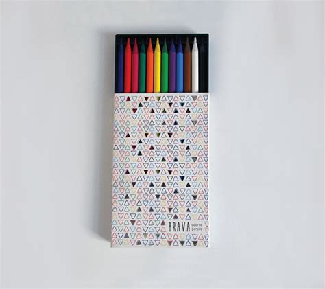 Colored Pencil Package Design On Scad Portfolios