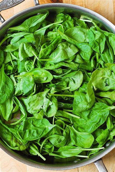 How To Cook Fresh Spinach Fresh Spinach Recipes Cook Fresh Spinach
