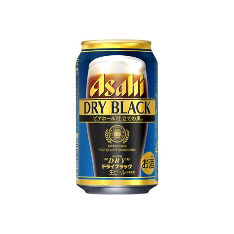 Asahi Super Dry Black Can 350ml Beer Shop Japanese Beer Online