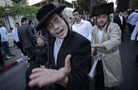Ultra Orthodox Jews Protest Parking Lot
