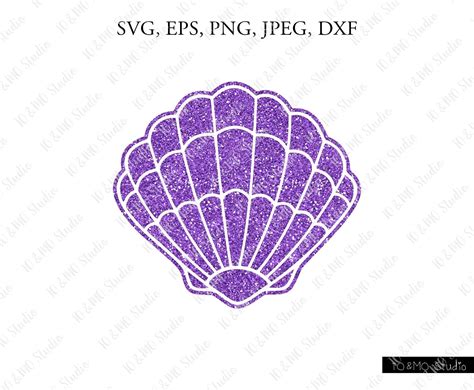 Shell SVG Mermaid Shell Svg Mermaid Clip Art Mermaid SVG Etsy Hong Kong