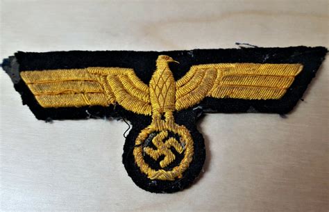Ww2 German Navy Kriegsmarine Officers Celleon Uniform Breast Eagle