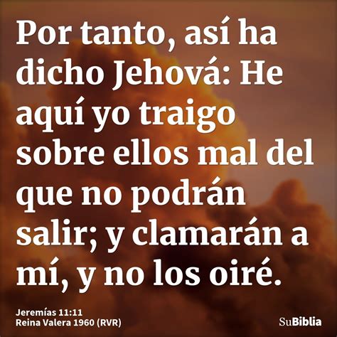 Jeremías 1111 Biblia
