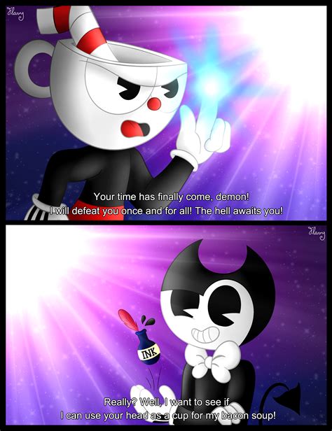 Cuphead Vs Bendy By Thetigressflavy On Deviantart