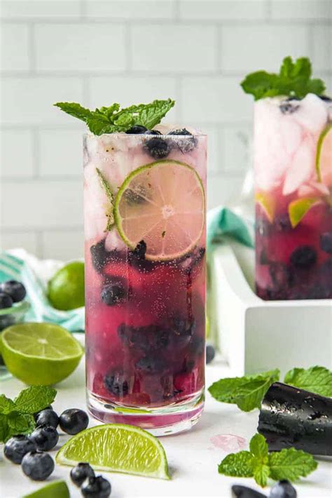 Blueberry Mojito The Crumby Kitchen