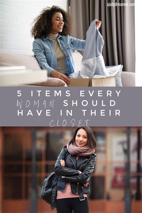5 Items Every Woman Should Have In Their Closet ⋆ A July Dreamer In