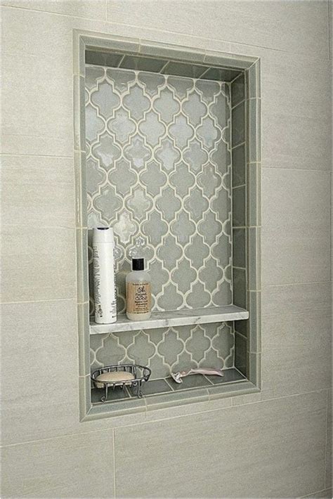 Tile Shower Niche Ideas And Shelf Designs For Your Bathroom Planning