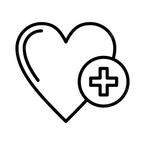 Healthcare Line Icon Vector Healthcare Healthy Heart Png And Vector