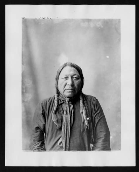 Bushy Head Cheyenne Indian Kansas Memory