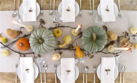 Chic modern wedding reception table setting; Gorgeous Dining Table Fall Decor Ideas for Every Special ...