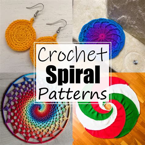 16 Free Crochet Spiral Patterns All Sands