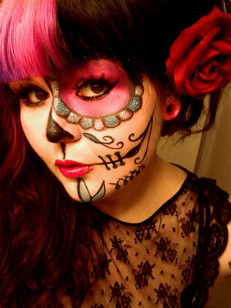 Shannon Shortcake Makeup Addict Day Of The Dead Sugar Skull Makeup
