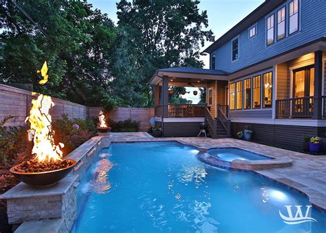 Custom Backyard Pool Designs Waterside Poolscapes