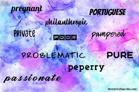Words that start with v. 319 Adjectives That Start With P | Words To Describe