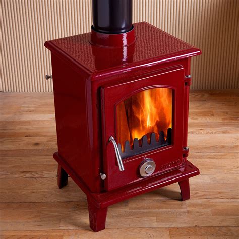 Defra Approved 5kw Coseyfire Petit Enamel Multi Fuel Woodburning Stove