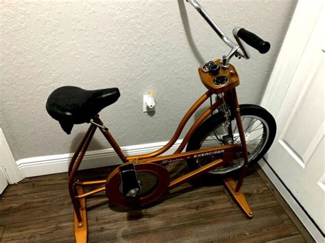 Schwinn Exerciser Stationary Vintage Exercise Bicycle For Sale Online