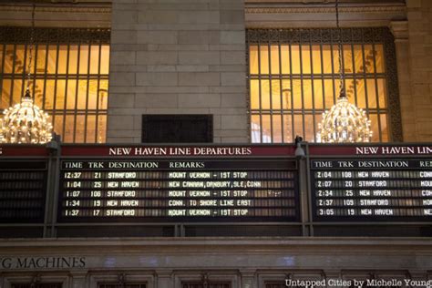 Grand Central Terminals Retro Looking Departure Board Is Getting