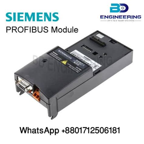 Siemens Micromaster Profibus 6se6400 1pb00 0aa0