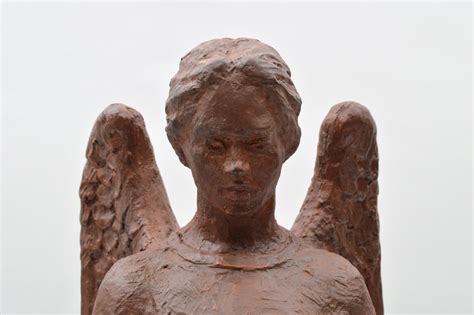 James Barnhill For Austin Productions Resin Sculpture Memorial Angel