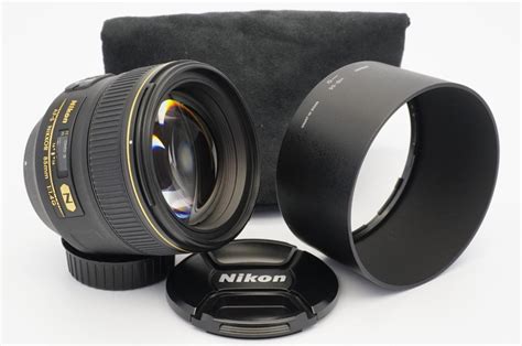 Nikon Af S Nikkor 85mm F14g Nano Crystal Coat Swm If Lens 18208021956