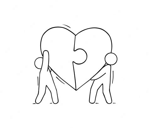 Icono De Dibujos Animados Concepto De Amor Vector Premium