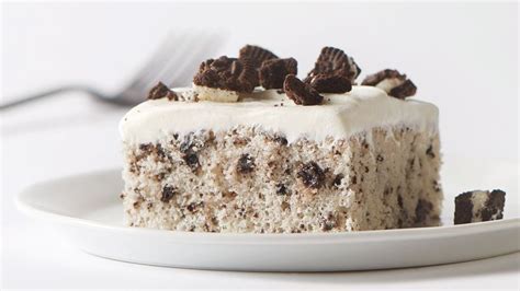 Oreo cake (cookies and cream cake) sugar spun run. Double Oreo™ Sheet Cake | Recipe | Sheet cake recipes ...