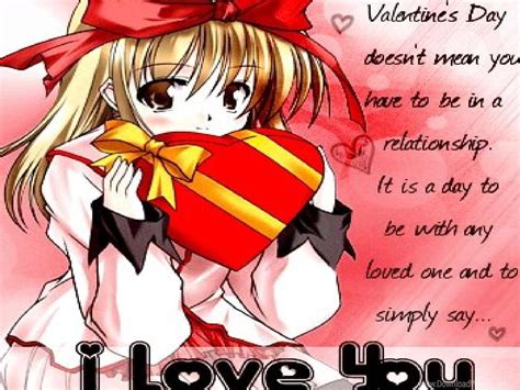 Anime Valentines Wallpapers Wallpaper Cave