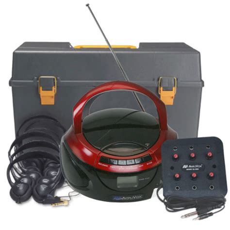 Amplivox Personal Six Station Listening Center W Free Shipping And Handling