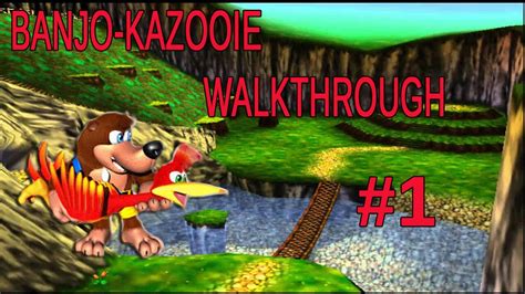 Banjo Kazooie Walkthrough Xbox 360 Part 1 Youtube
