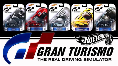 Hot Wheels Gran Turismo Series Complete 5 Cars YouTube