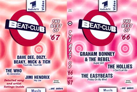 Various Artists Best Of Beat Club 1966 And 1967 Ntsc Dvd