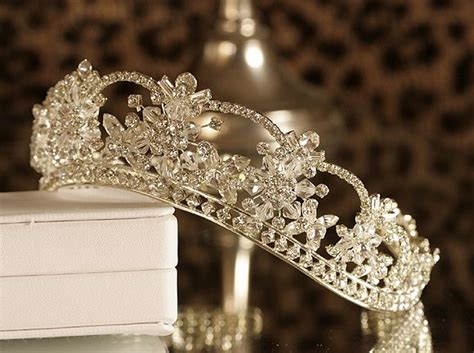A Delicate Tiara Adds The Finishing Touch To A Princess Perfect Look