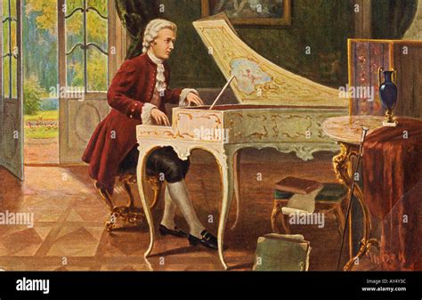 Wolfgang Amadeus Mozart Stock Photo Alamy