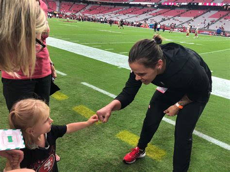 Katie Sowers Becomes First Woman Lgbtq Super Bowl Coach