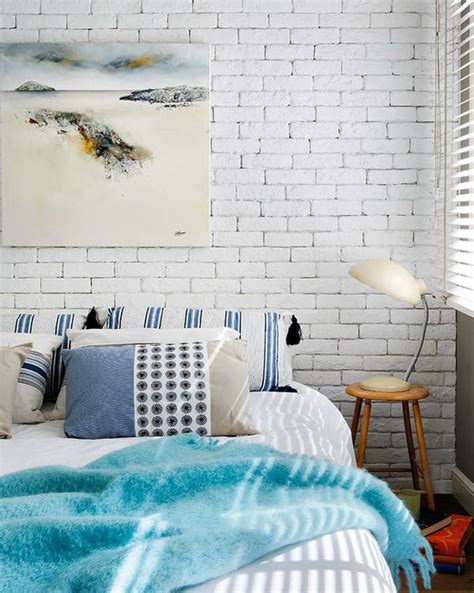 75 Impressive Bedrooms With Brick Walls Digsdigs