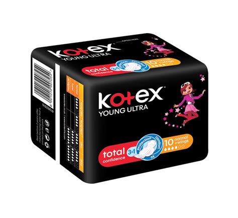 Kotex Young Ultra Thin Pads Normal 1 X 10s Makro