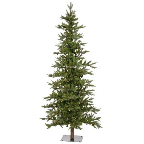 Vickerman Pre Lit 6 Shawnee Fir Artificial Christmas Tree Alpine