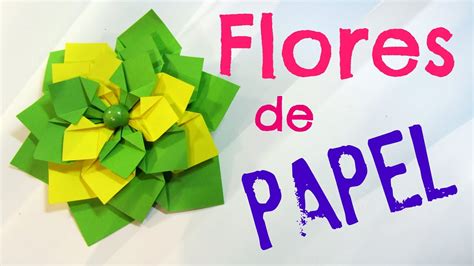 Cómo Hacer Flores De Papel Paper Flowers Youtube