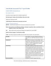 AssessmentCase07 JaredGriffin GRQ Final Docx VSim Health Assessment