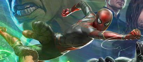 Get A Closer Look At Spider Mans Suit From Avengers Infinity War