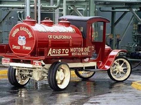 1922 Union Gas Tanker Delivery Truck Vintage Trucks Custom Trucks